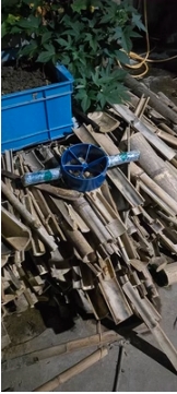 OT167 จำปาผ่าไม้ไผ่ 6 นิ้ว มีดผ่าไม้ไผ่ 4-12 ซี่ ****เลือกขนาดฟันก่อนซื้อ