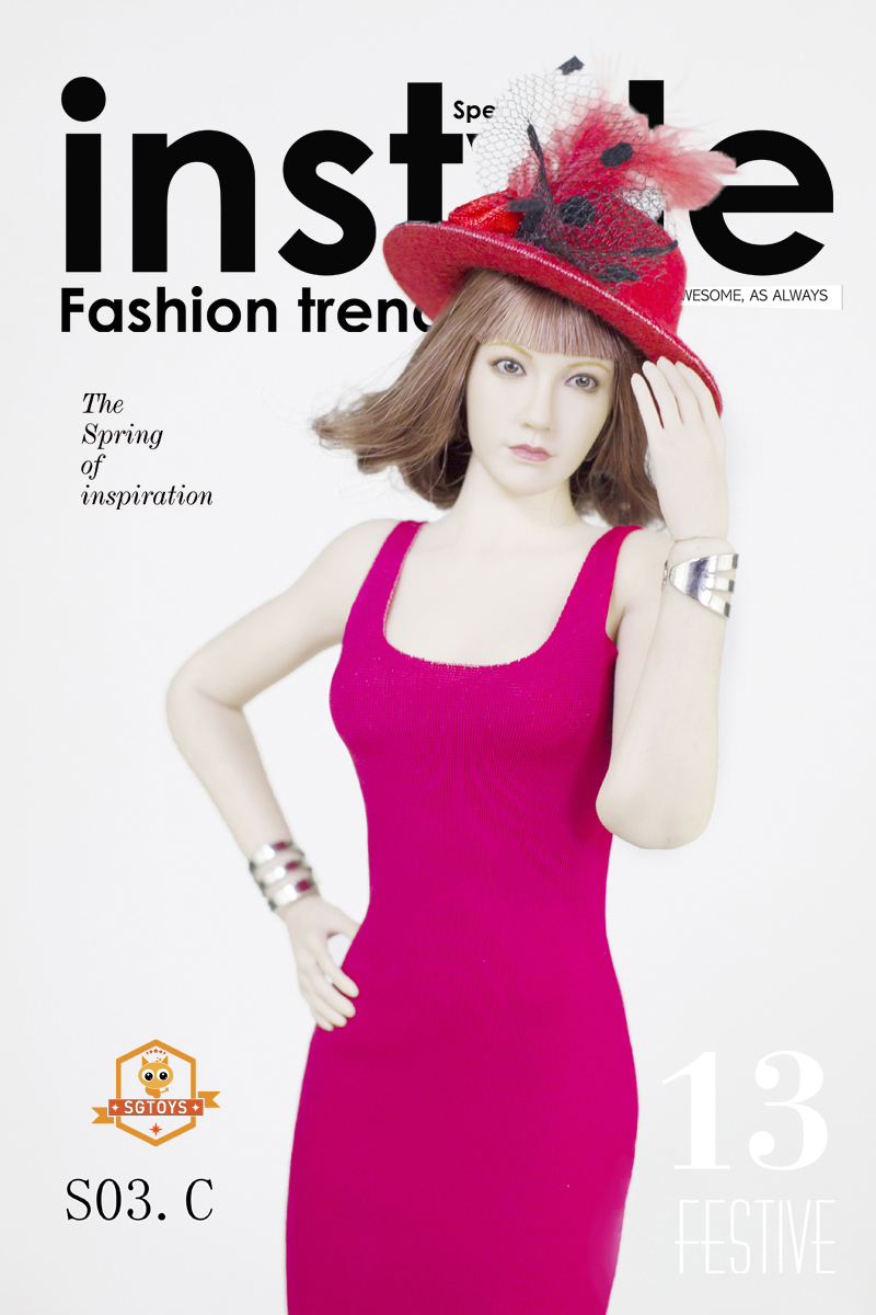 SGTOYS S03B ,C ,D ,E Sexy Ladies Long Skirt Set