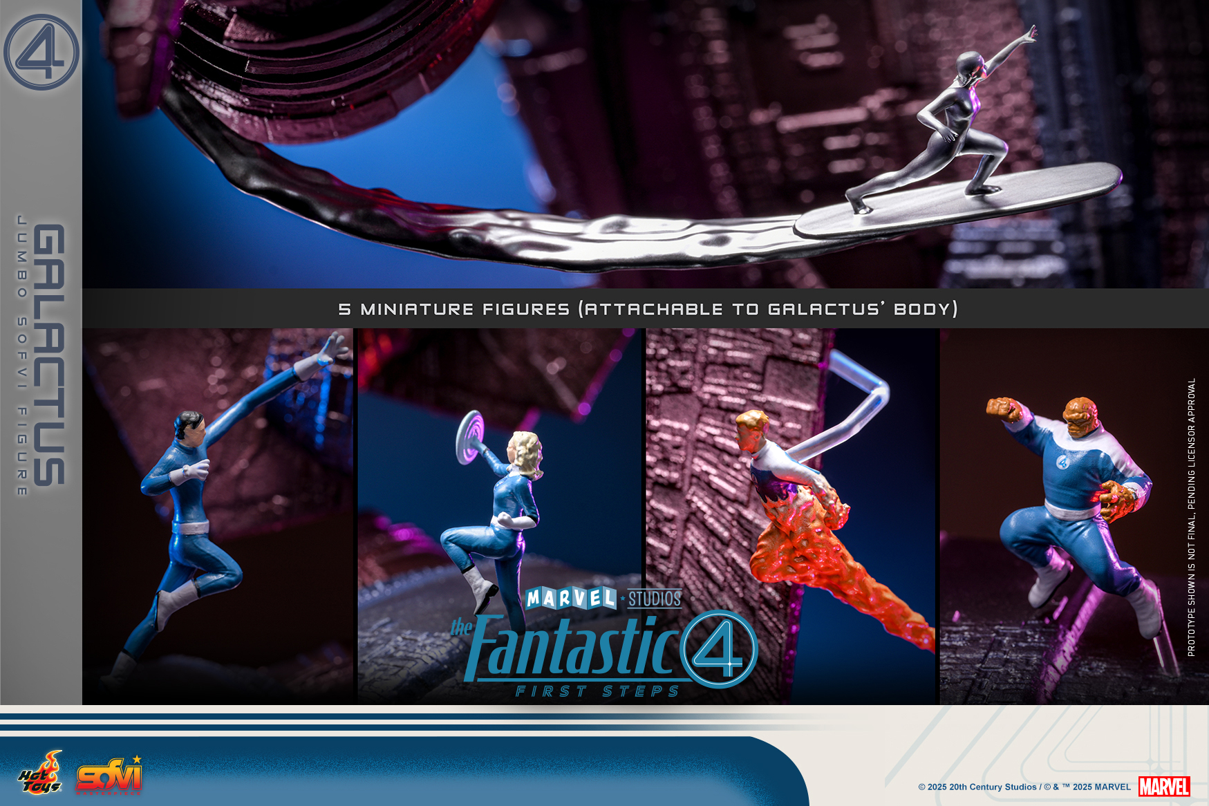 Hot Toys SMS001J The Fantastic Four: First Steps - Galactus Jumbo