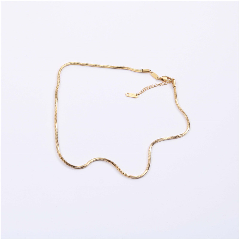 “เช็คสินค้าทัก line ก่อนโอนนะคะ” สร้อยคอสำหรับผิวแพ้ง่าย Praye กว้าง 0.2cm ไม่มีจี้_NT345C