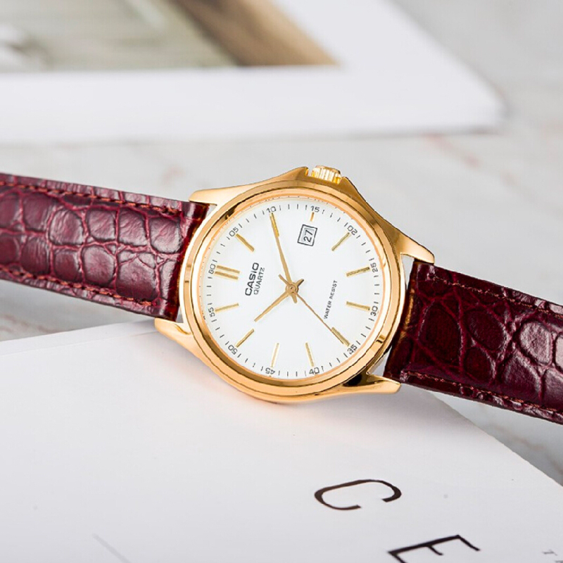 นาฬิกาข้อมือ Casio Gentlemen Watch Leather Band รุ่น MTP-1183Q MTP-1183Q-7A MTP-1183Q-9A