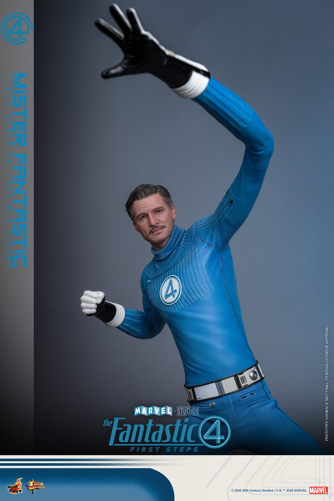 Hot Toys MMS821 The Fantastic Four: First Steps - Mister Fantastic