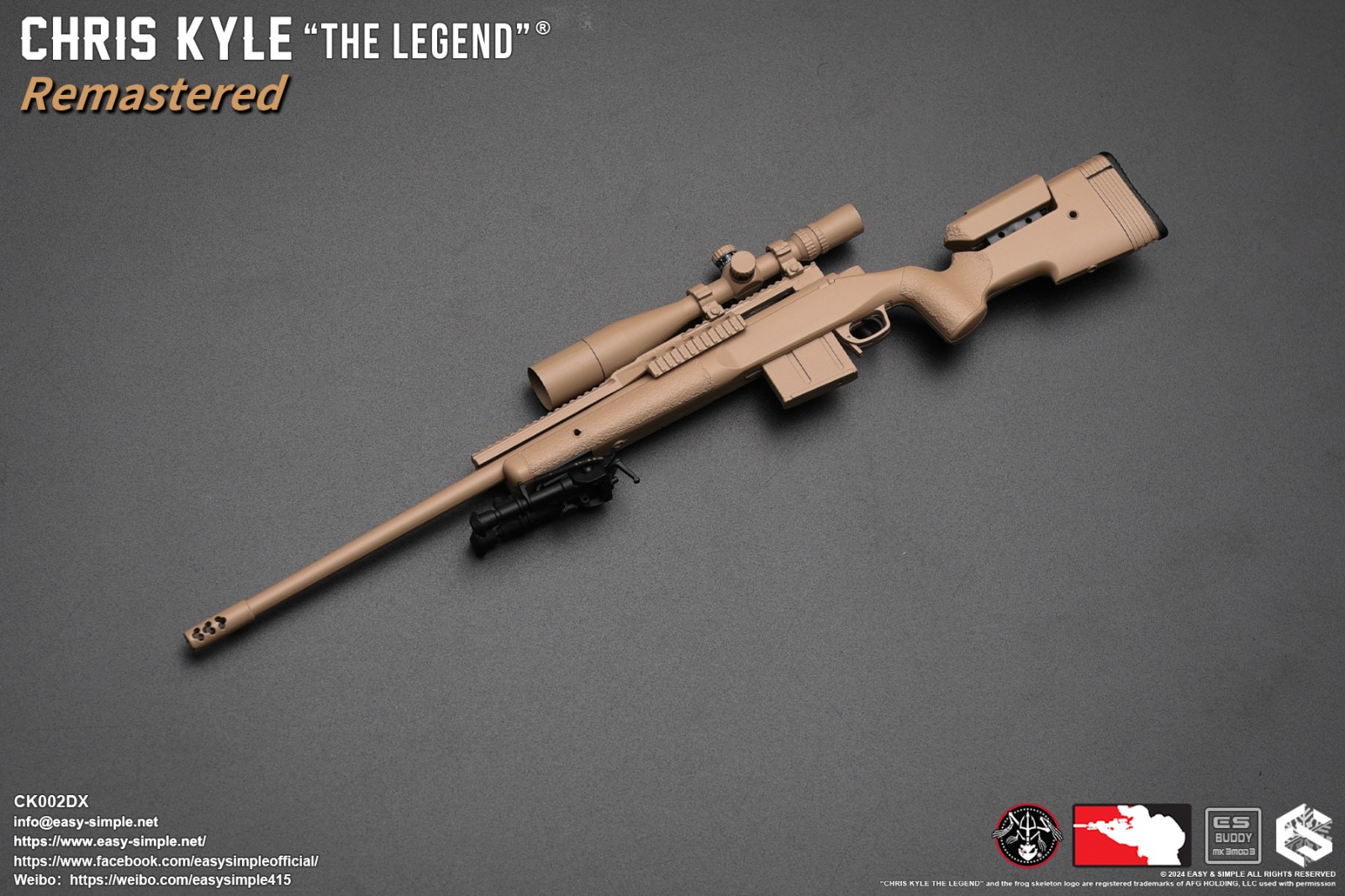 BlackOpsToys X Easy&Simple ES CK002DX Chris Kyle "The Legend" Remastered (Deluxe Version)