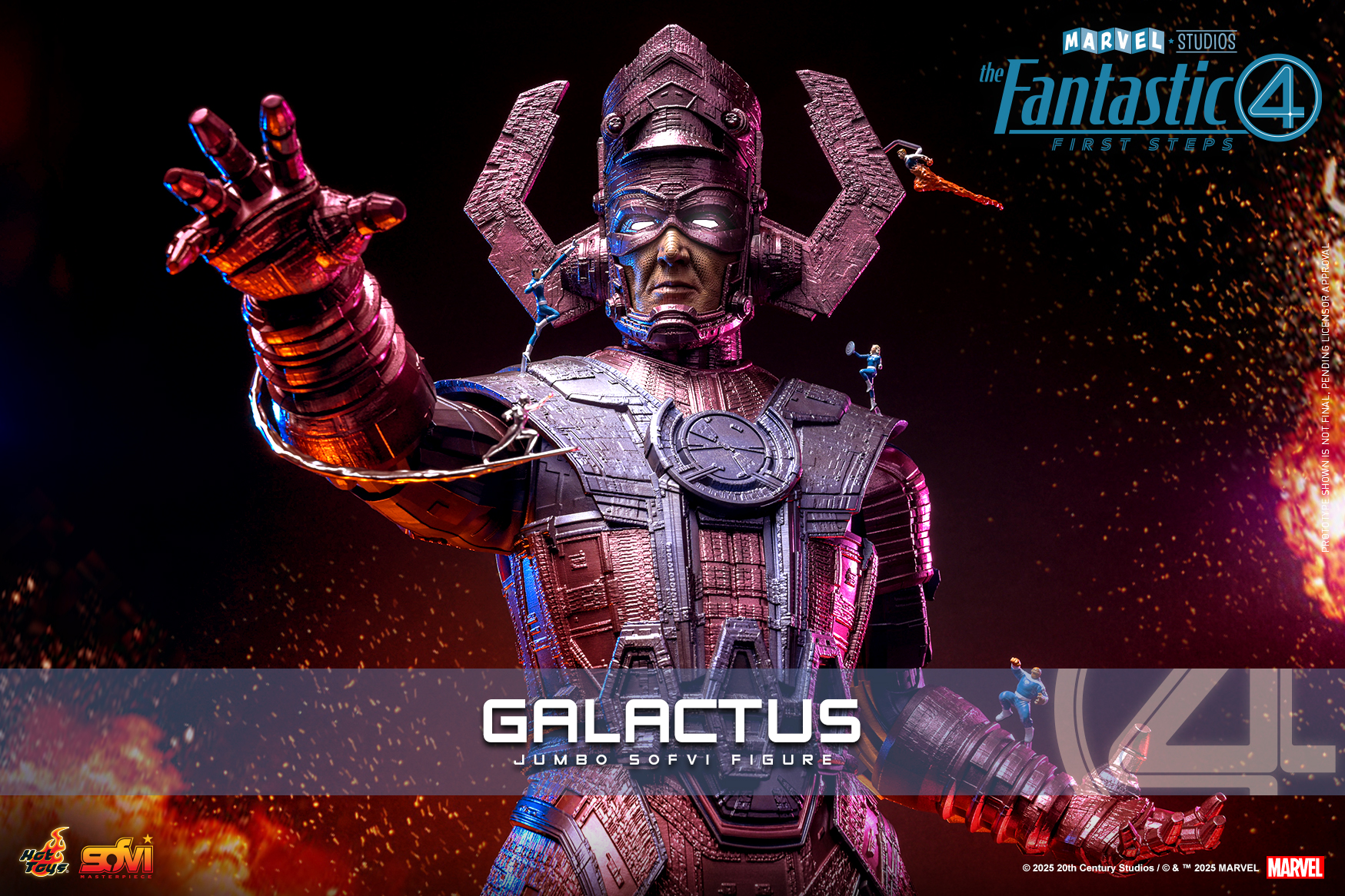 Hot Toys SMS001J The Fantastic Four: First Steps - Galactus Jumbo
