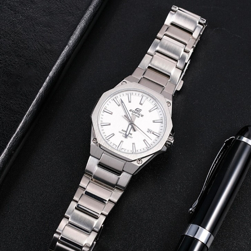 นาฬิกาข้อมือ Casio Edifice EFR-S108D Seires ตัวเรือนบางพิเศษ รุ่น EFR-S108D-1 EFR-S108D-7