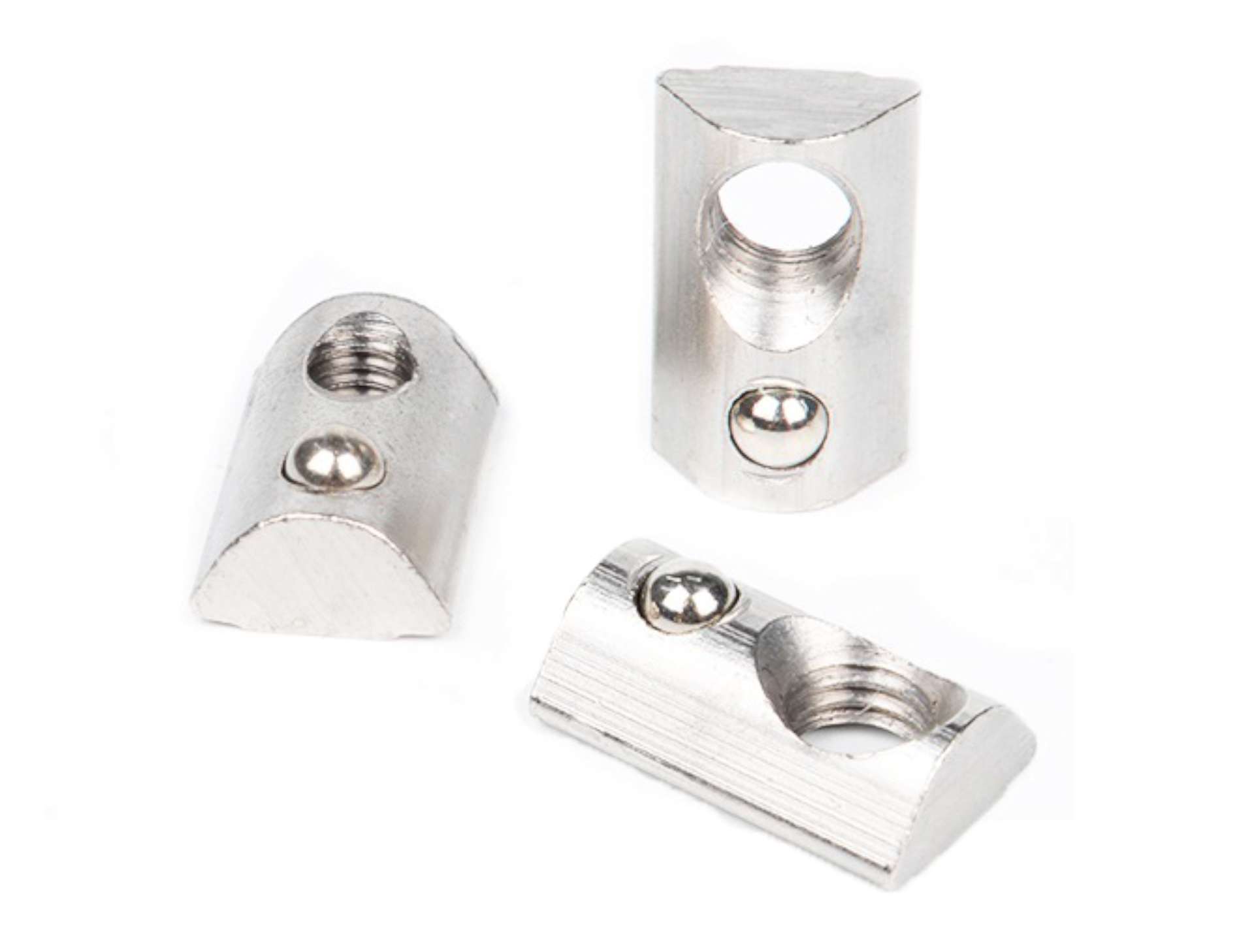 T-nut M6 แบบล็อคได้สำหรับอลูมิเนียมโปรไฟล์ Series 45 / ชิ้น