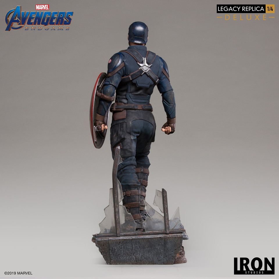 Iron Studios Deluxe Legacy Replica 1/4 Avengers: Endgame - Captain America