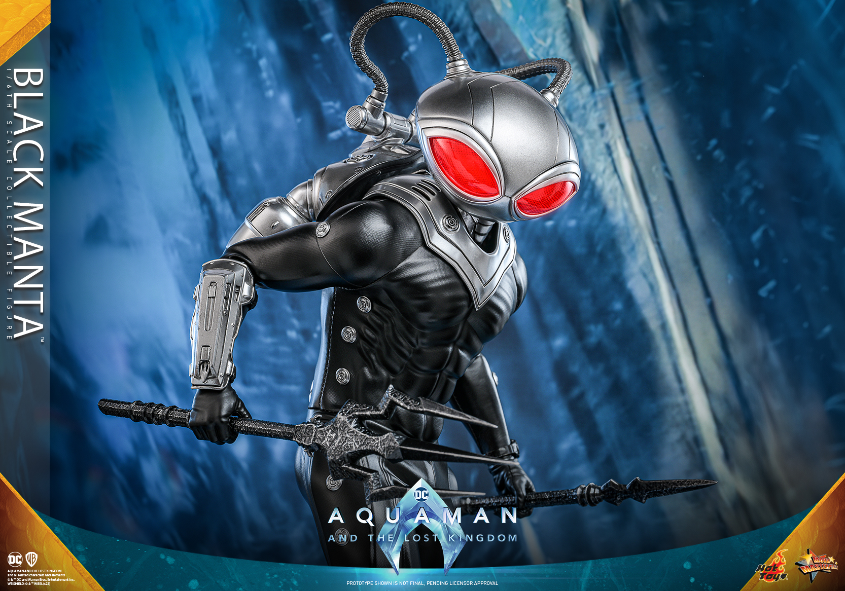 Hot Toys MMS739 1/6 Aquaman and the Lost Kingdom - Black Manta