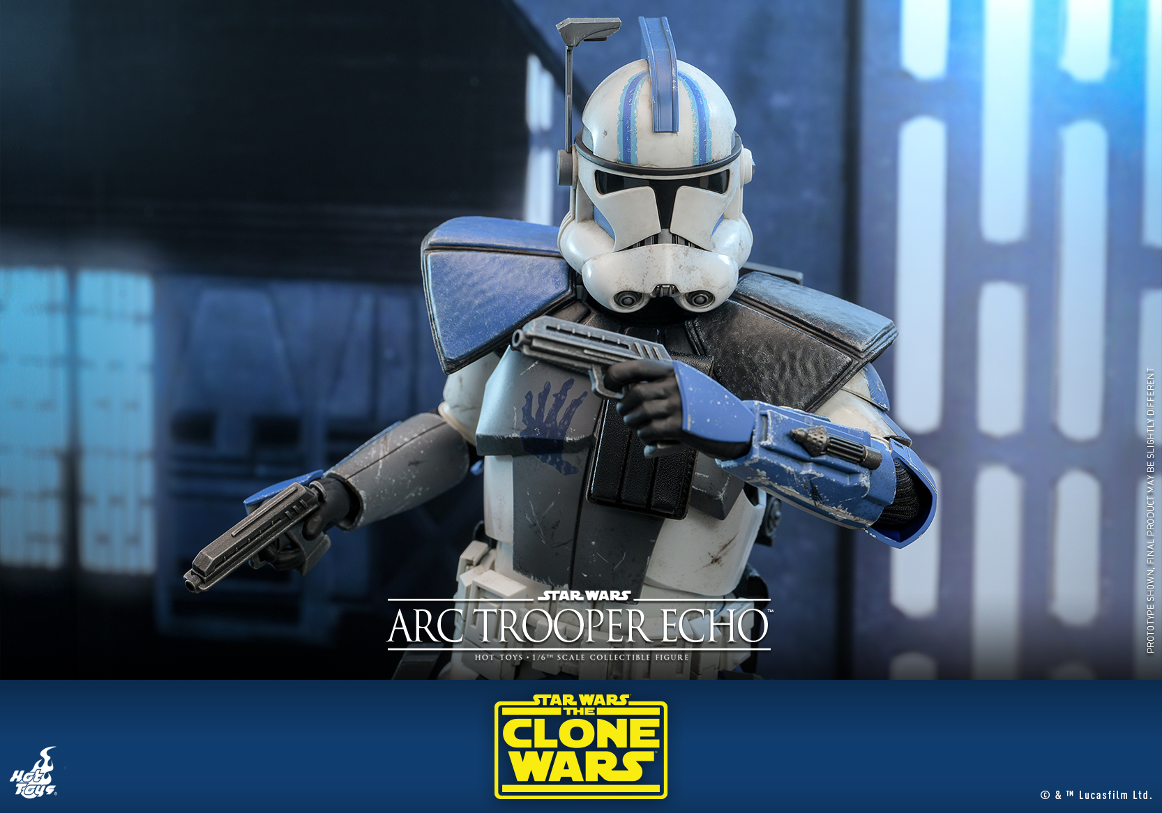 Hot Toys TMS133 Star Wars: The Clone Wars - Arc Trooper Echo