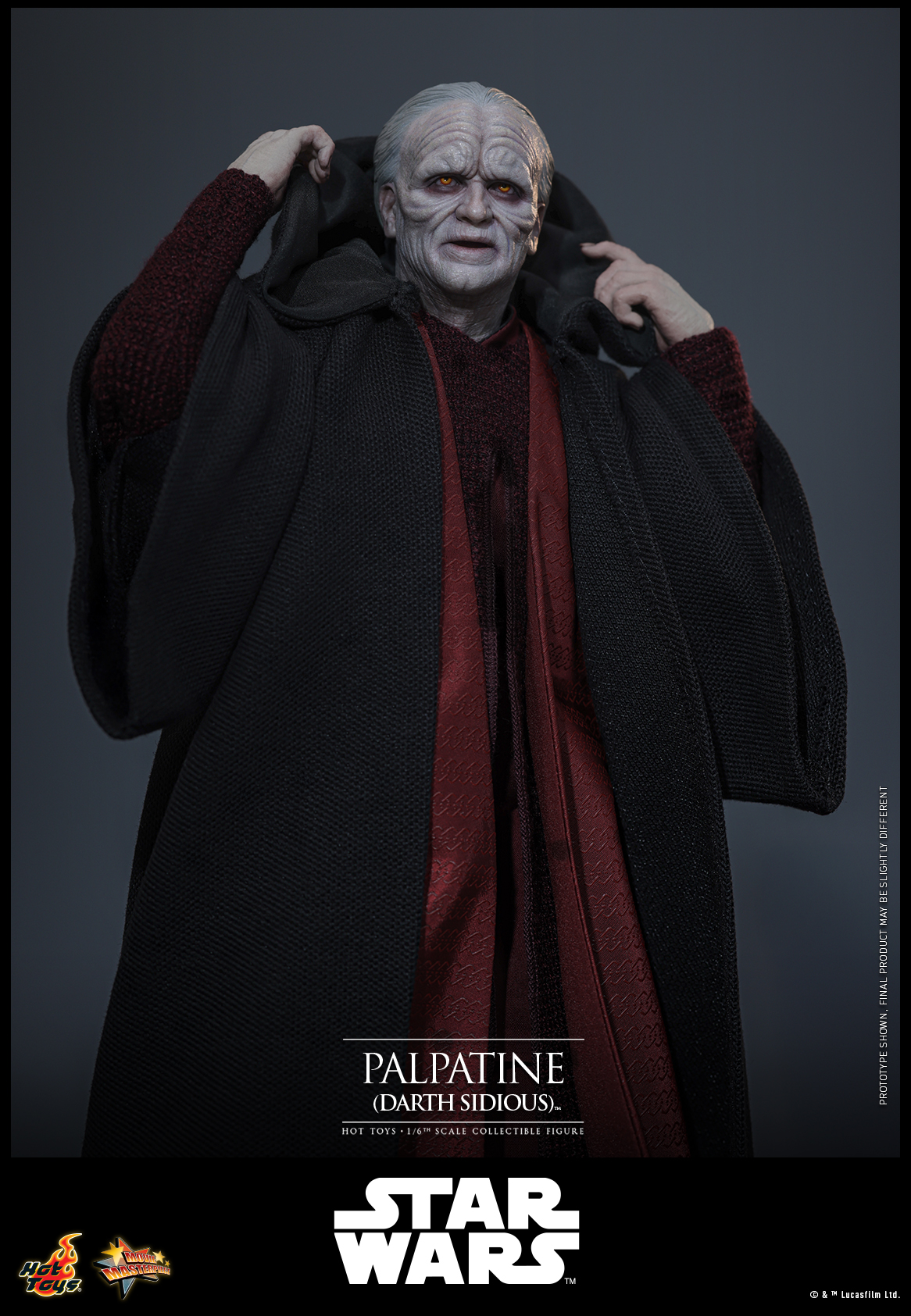 Hot Toys MMS805 Star Wars: Episode III – Revenge of the Sith - Palpatine (Darth Sidious)
