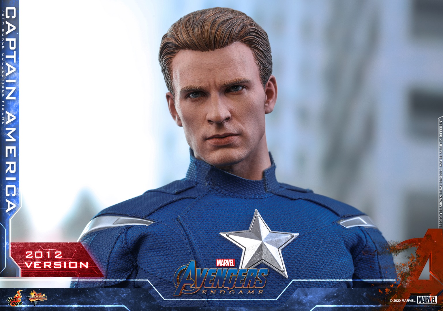 Hot Toys MMS563 Avengers: Endgame 1/6 Captain America (2012 Version)