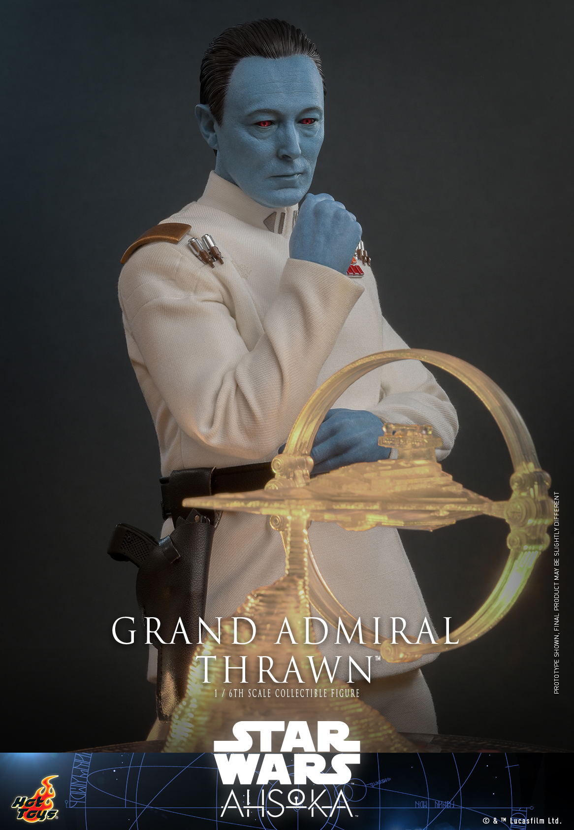 Hot Toys TMS116 1/6 Star Wars: Ahsoka - Grand Admiral Thrawn
