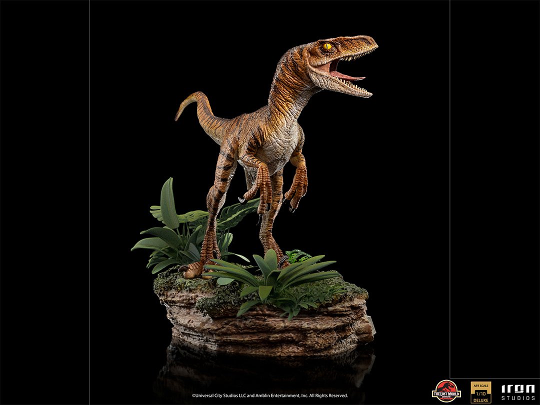 Iron Studios Deluxe Art Scale 1/10 The Lost World: Jurassic Park - Velociraptor