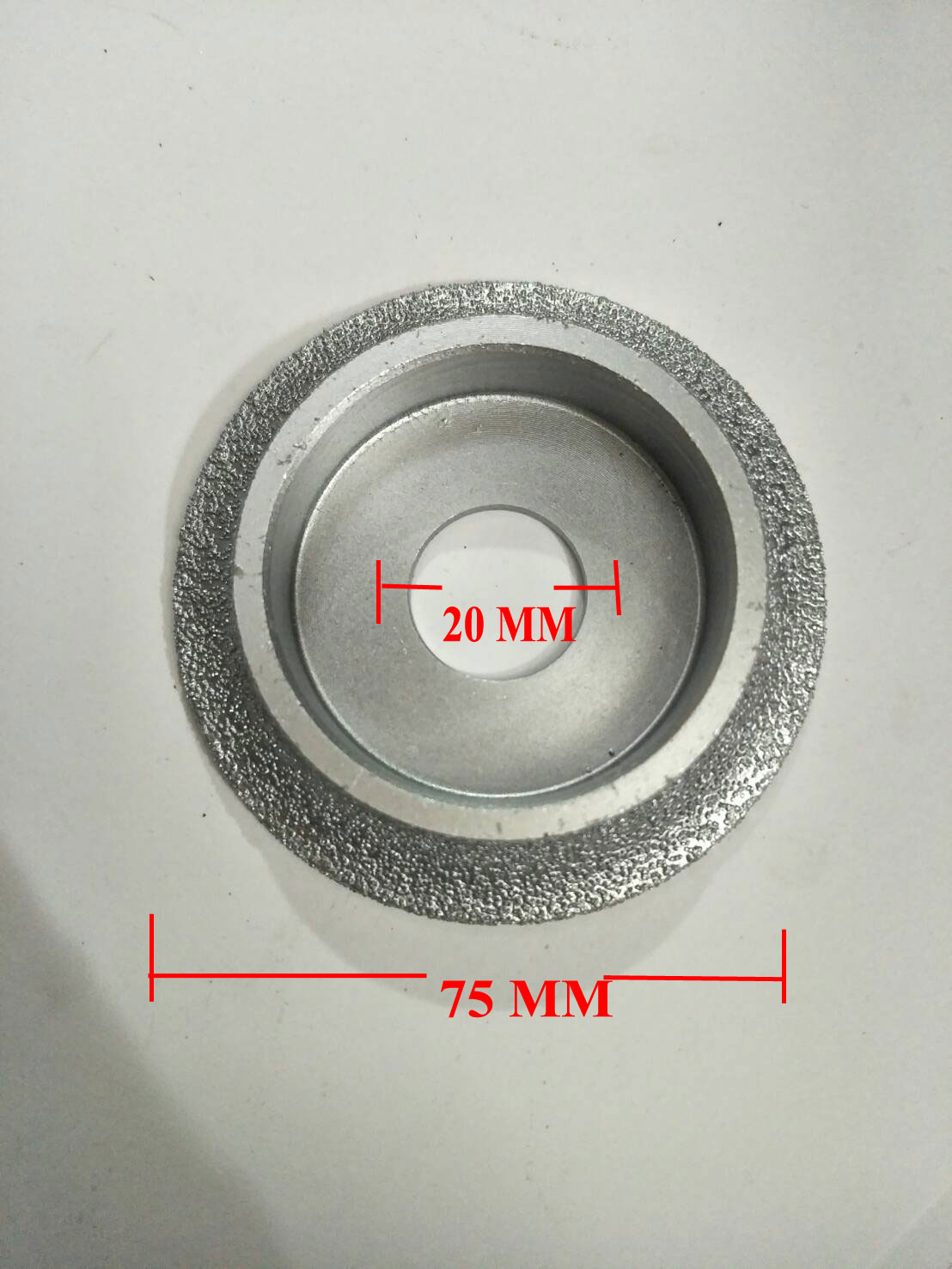 DG16 ชุดหินเจียร ลบคมขอบ กระจก กระเบื้อง แกรนิตโต้ 3 ใบ สำหรบัเครื่องเจียร 4 นิ้ว