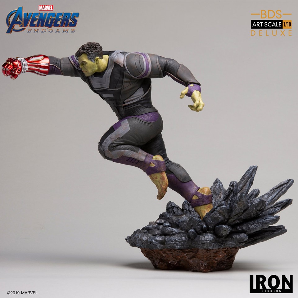 Iron Studios Deluxe BDS Art Scale 1/10 Avengers: Endgame - Hulk (แกะเช็คลงกล่องไม่โชว์)