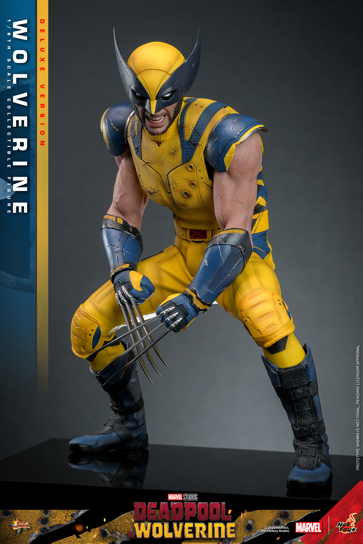 Hot Toys MMS754 Deadpool & Wolverine - Wolverine (Deluxe Version)
