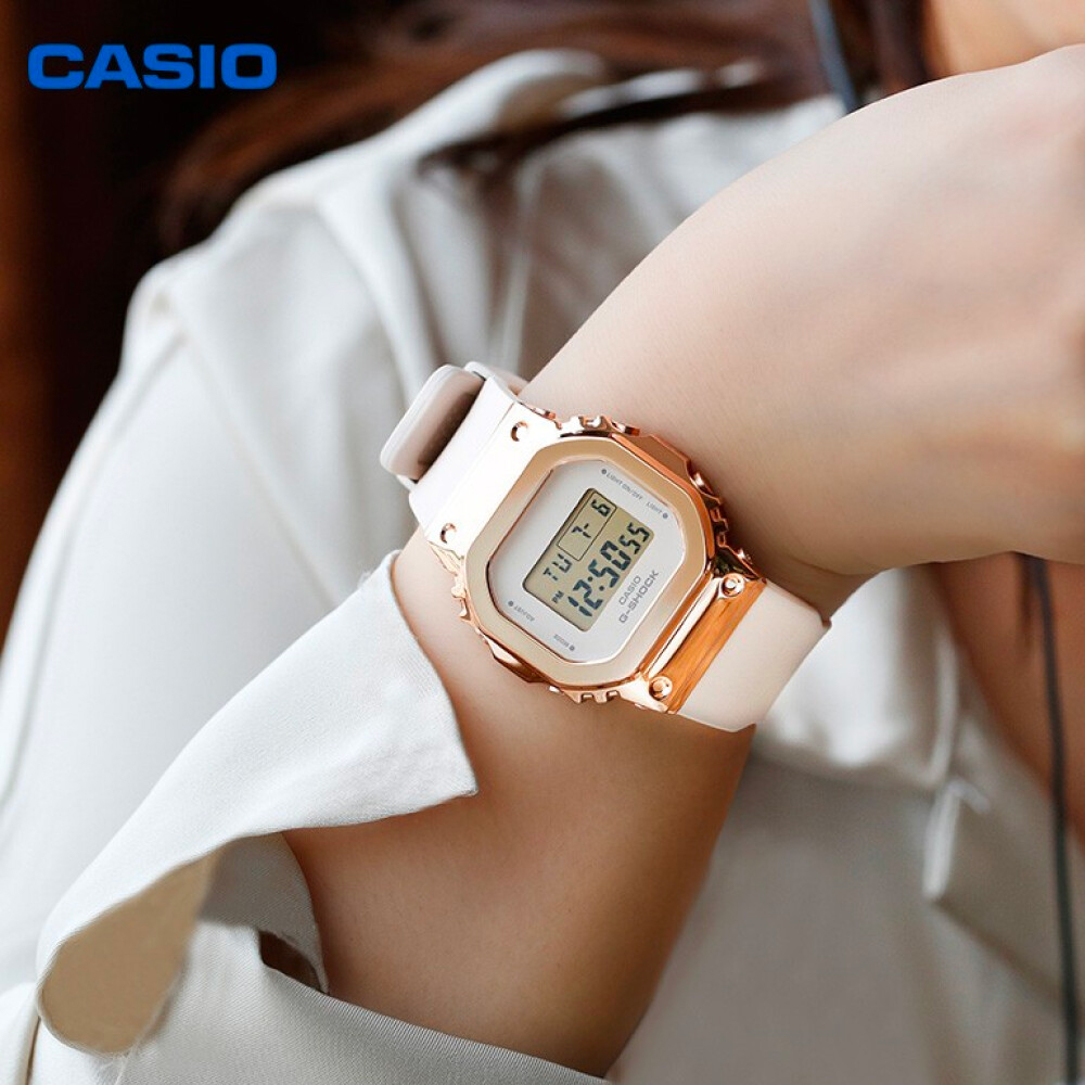 นาฬิกาข้อมือ Casio G-shock Mini สำหรับผู้หญิง GM-S5600 Series รุ่น GM-S5600-1 | GM-S5600G-7 | GM-S5600PG-1 | GM-S5600PG-4