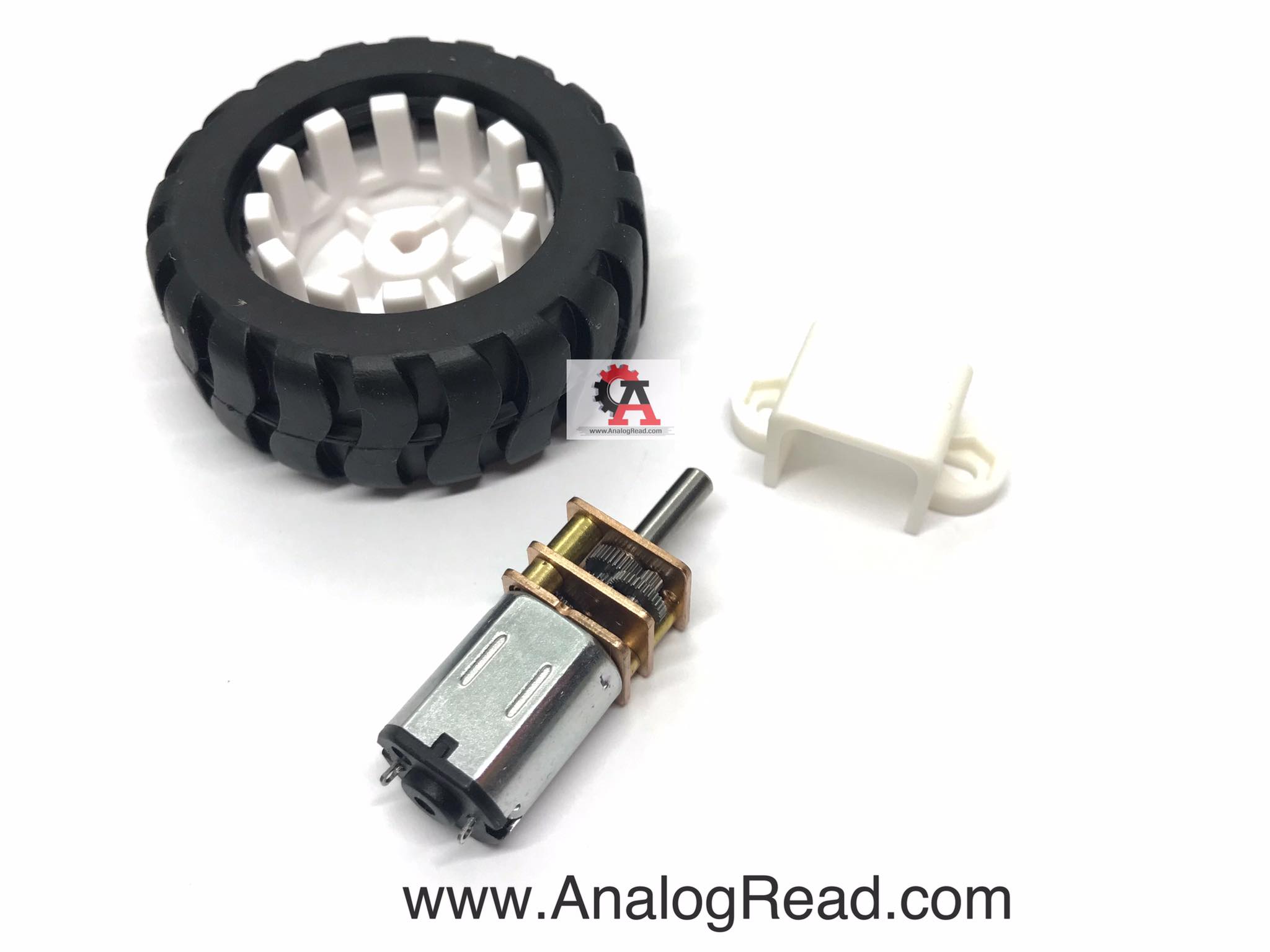 N20 Motor 6V with wheel 43mm