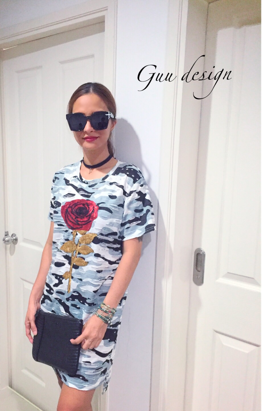 เดรสลายพราง เดรสลายทหาร