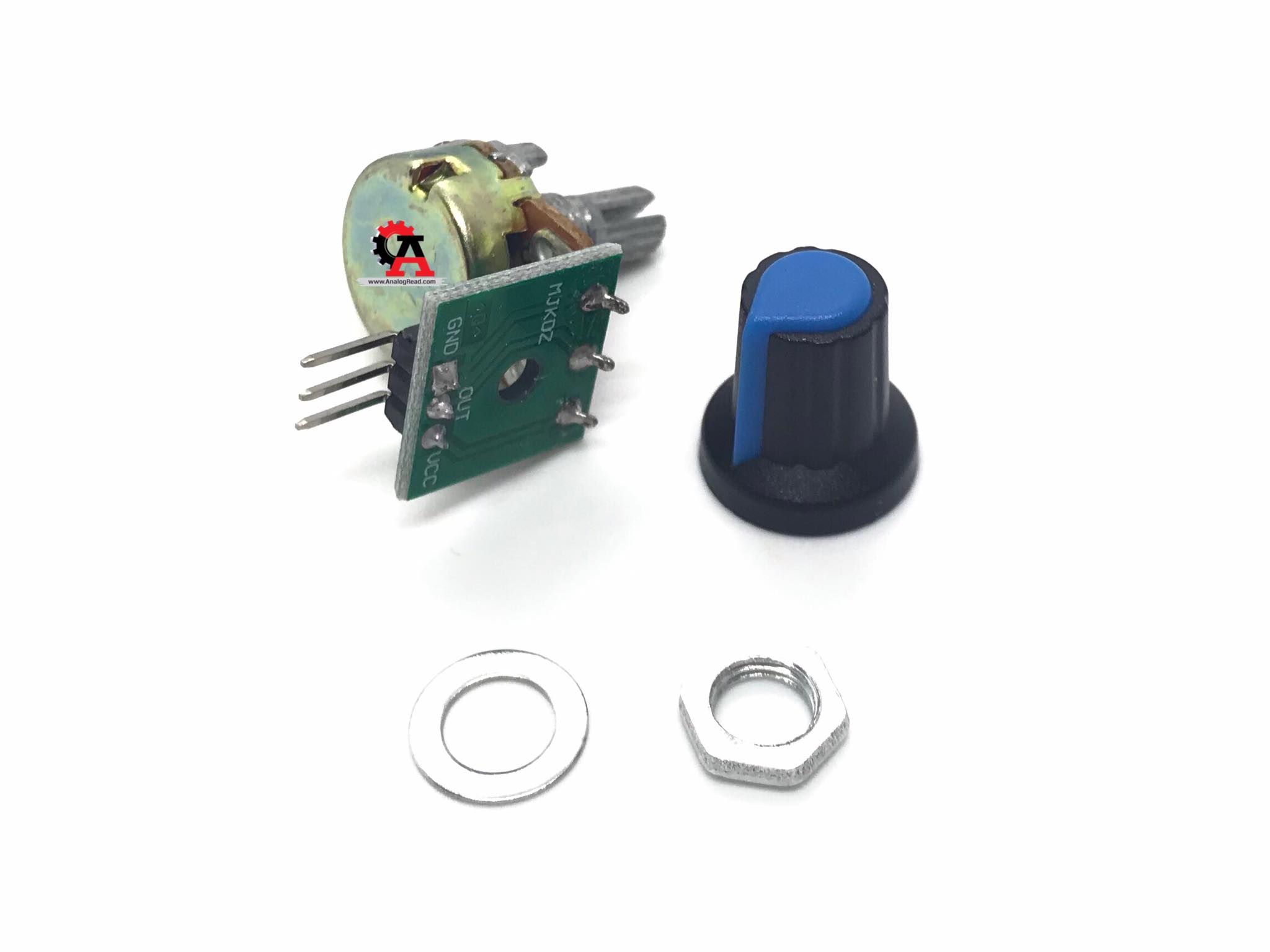 ตัวต้านทานปรับค่าได้ 0-5V Potentionmeter 10K