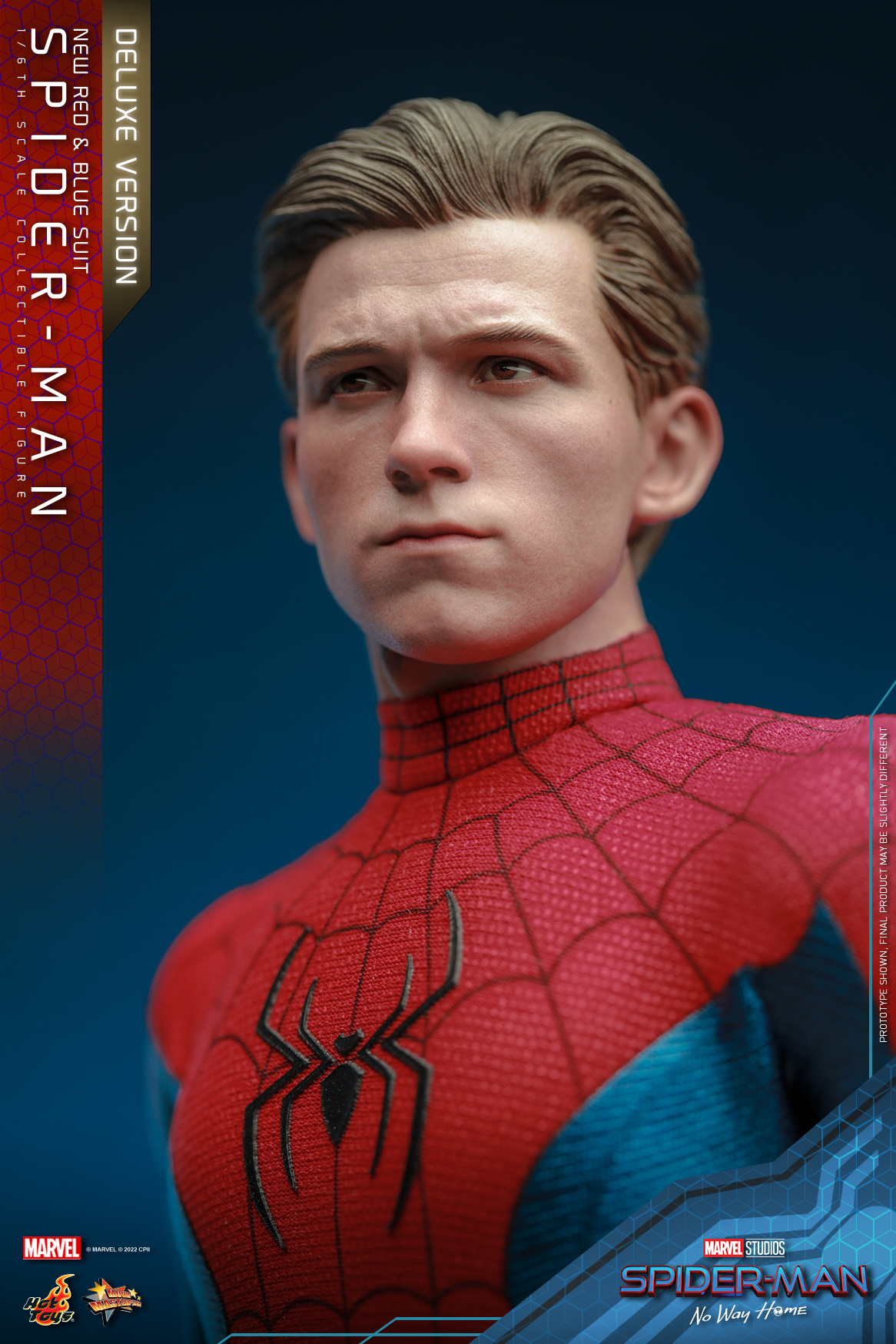 Hot Toys MMS680 1/6 Spider-Man: No Way Home - Spider-Man (New Red and Blue Suit) [Deluxe Version]