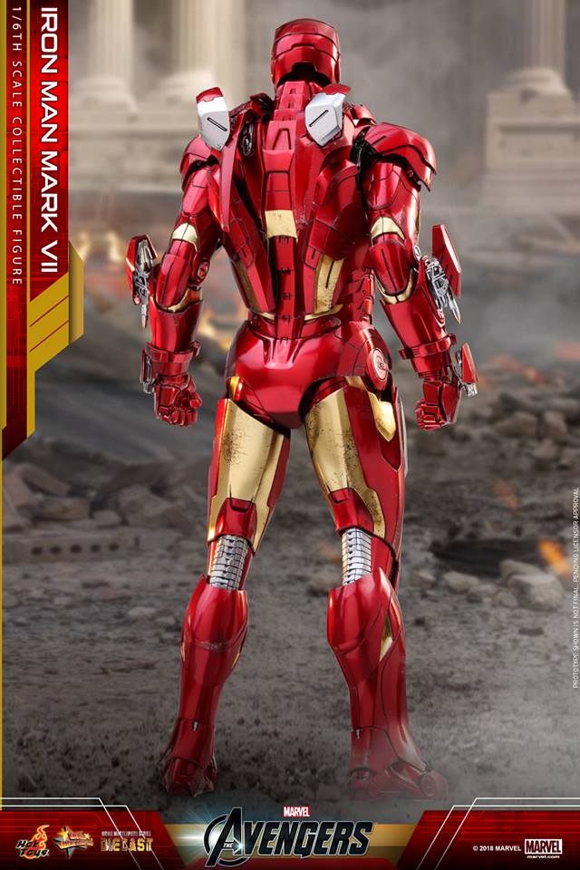 Hot Toys MMS500D27 THE AVENGERS - IRON MAN MARK VII
