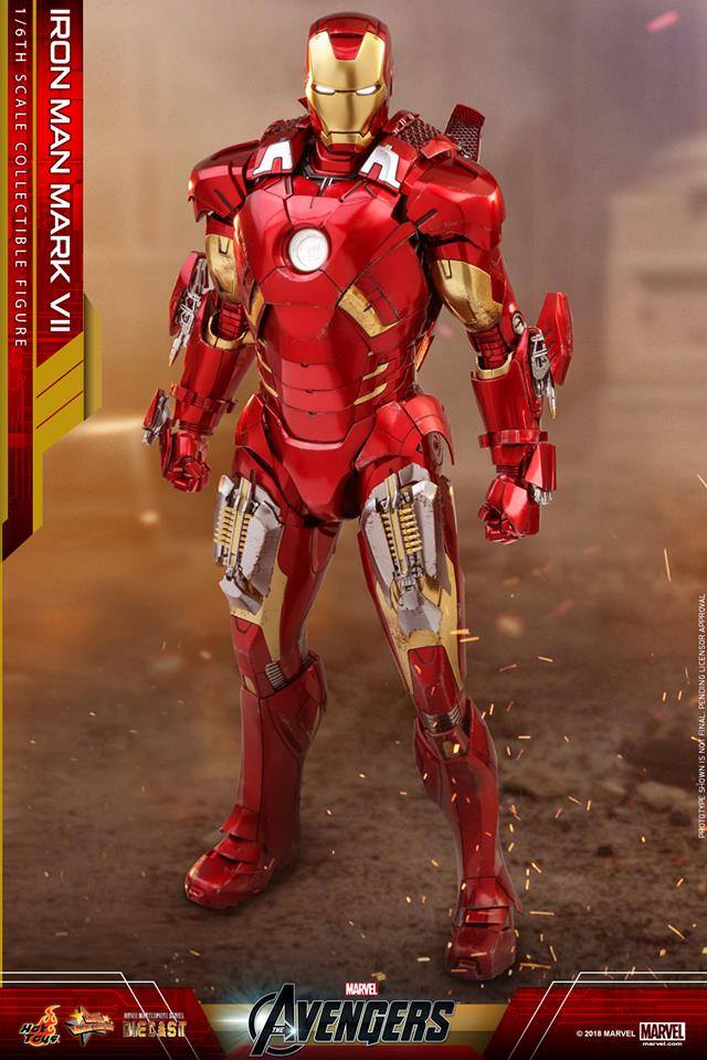 Hot Toys MMS500D27 THE AVENGERS - IRON MAN MARK VII