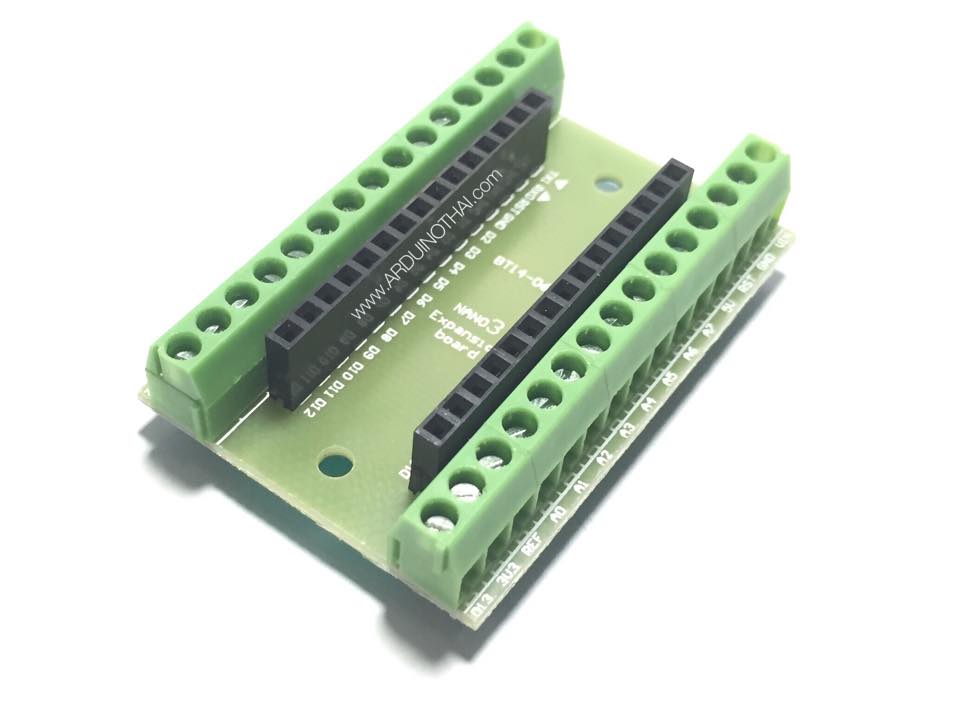 NANO IO Shield V1.O (DIY) บัดกรีเอง