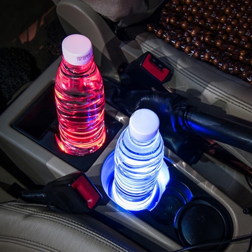 ที่วางแก้วในรถมีไฟ Led