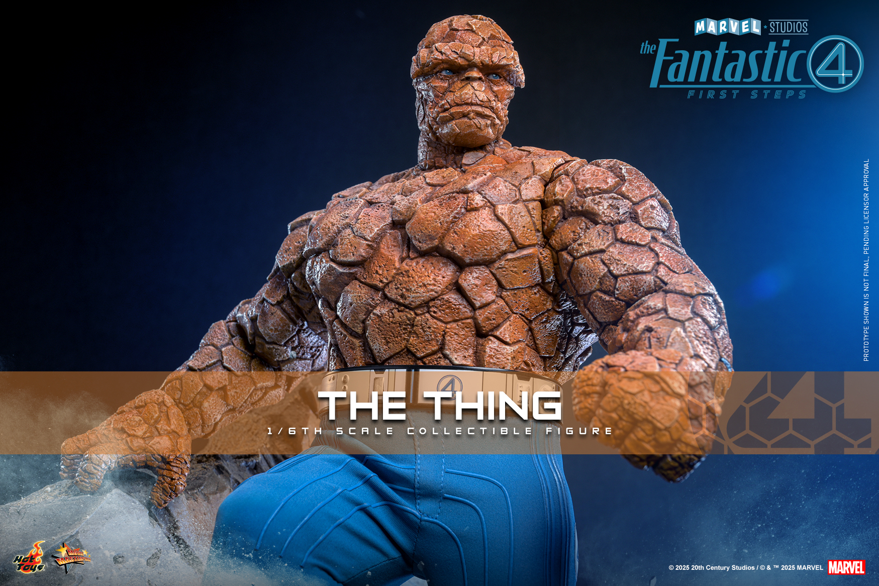 Hot Toys MMS813 The Fantastic Four: First Steps - The Thing