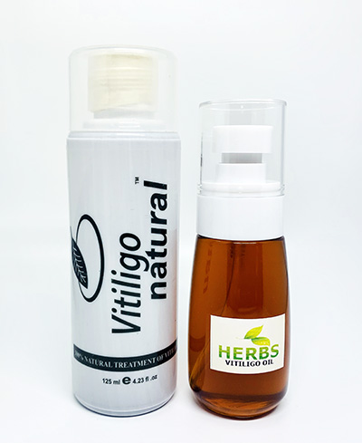 vitiligo natural oil น้ำมันสกัดจากพืชสมุนไพรธรรมชาติรักษาโรคด่างขาว ขวดแบ่ง 60 มล.