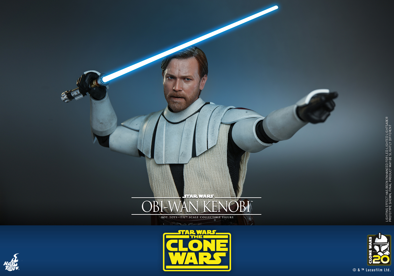 Hot Toys TMS095 1/6 Star Wars: The Clone Wars™ - Obi-Wan Kenobi™