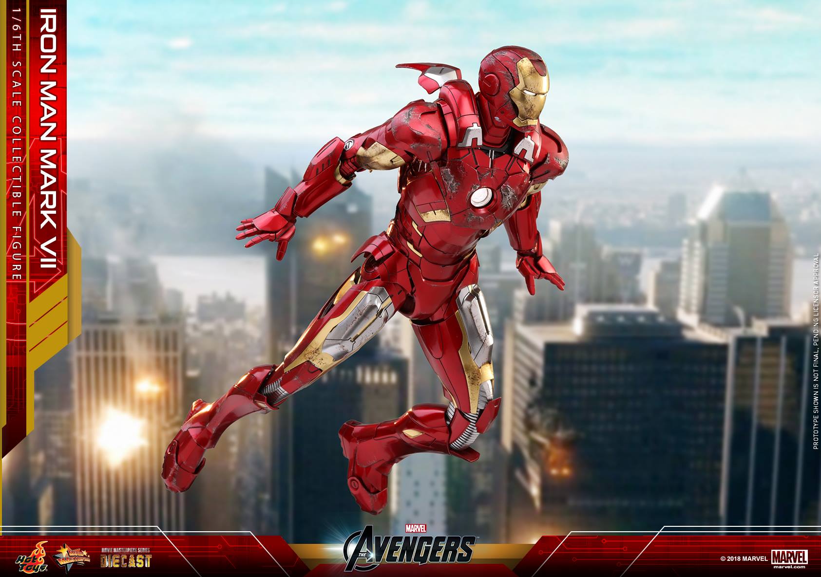 Hot Toys MMS500D27 THE AVENGERS - IRON MAN MARK VII