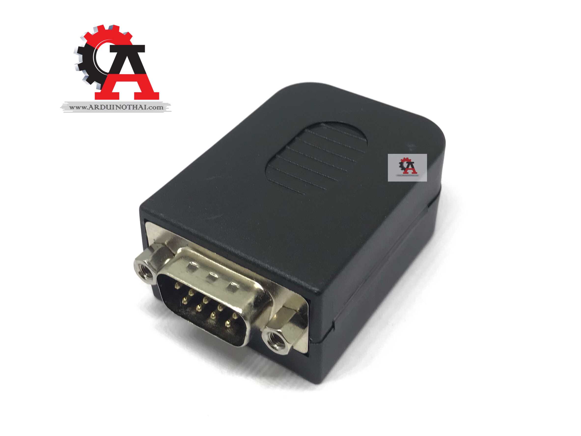 DB9 male cable adapter with housing 485 plug rs232 หัวแปลงตัวผู้