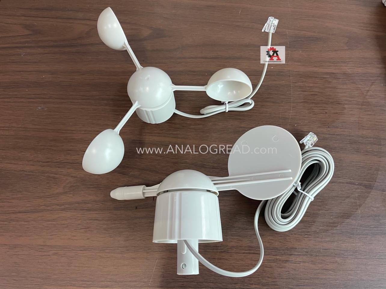 สถานีวัดอากาศ Weather Station Kit with Anemometer/Wind Vane/Rain Bucket (DFRobot) สต็อกไทยส่งไว