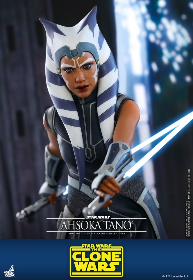 Hot Toys TMS021 1/6 Star Wars: The Clone Wars™ - Ahsoka Tano™