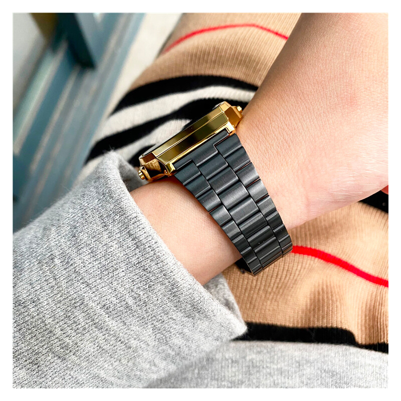 นาฬิกาคาสิโอ Casio Standard Digital Vintage Black-Gold A168WEGB-1B A168WEGB-1