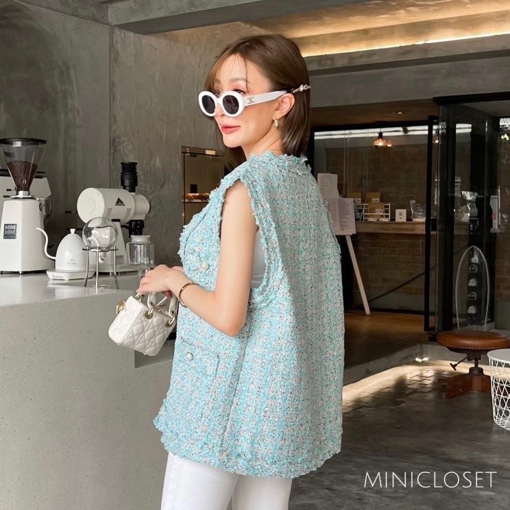 เสื้อคลุมทวีต เสื้อคลุมแขนกุด