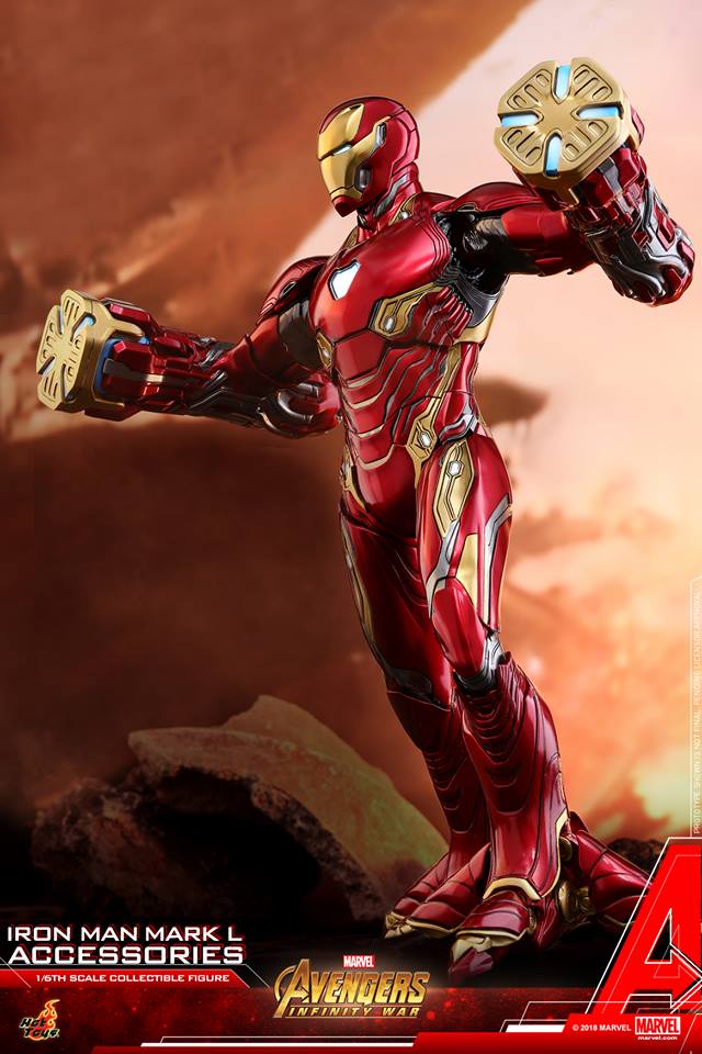 Hot Toys ACS004 AVENGERS: INFINITY WAR - IRON MAN MARK L (ACCESSORIES)