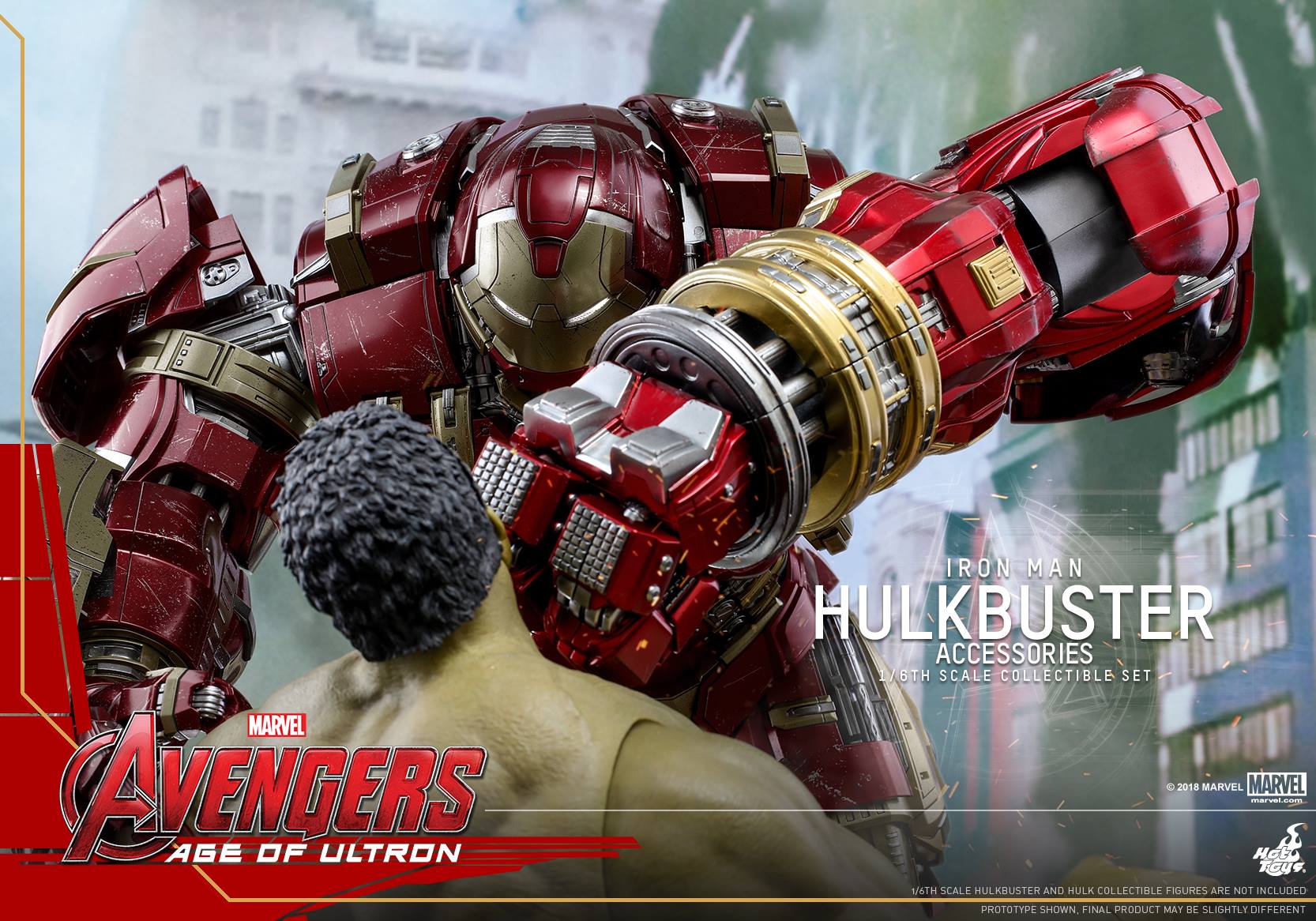 Hot Toys ACS006 AVENGERS AGE OF ULTRON - HULKBUSTER (ACCESSORIES)