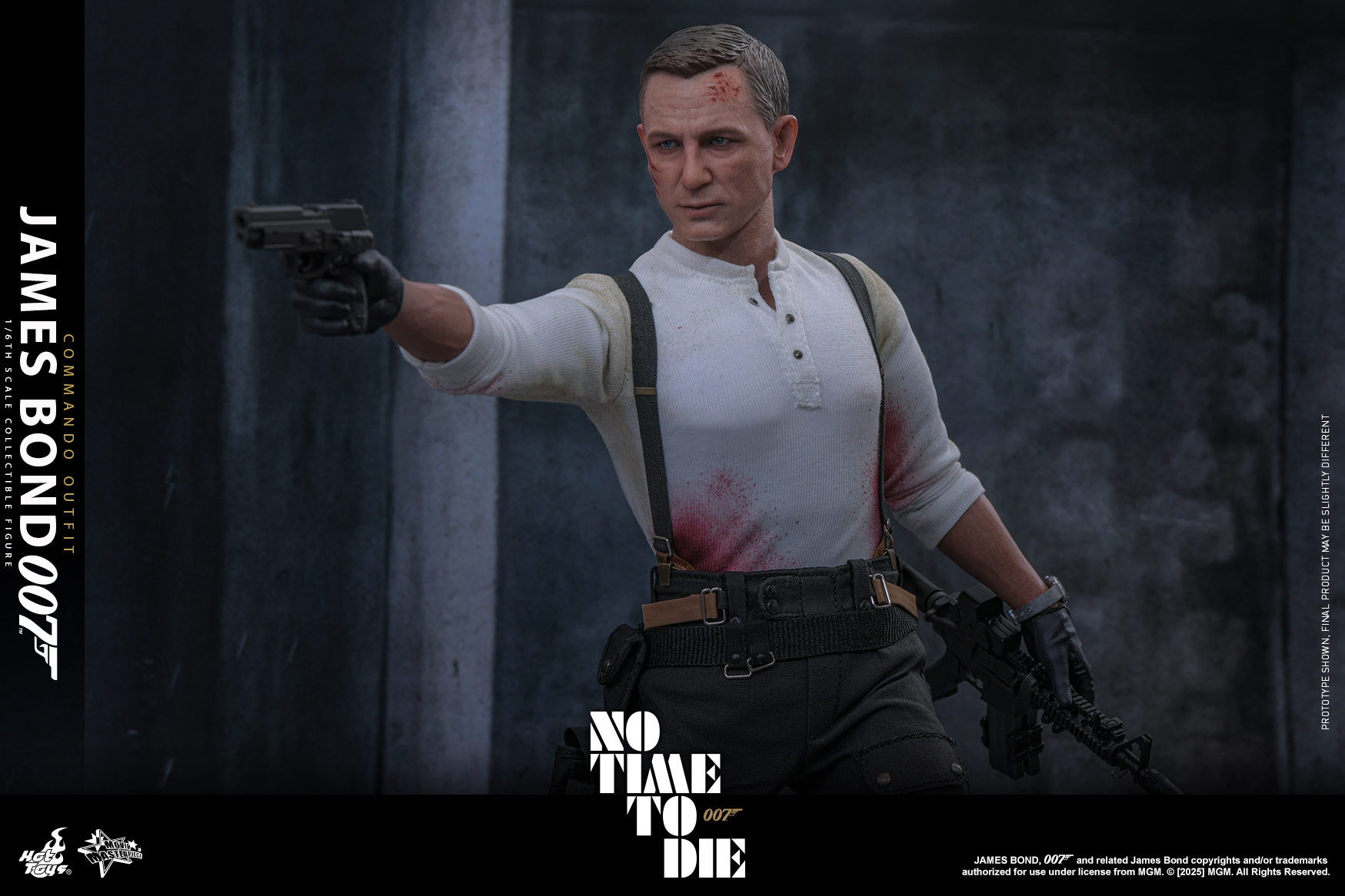 Hot Toys MMS804 No Time To Die - James Bond (Commando Outfit)