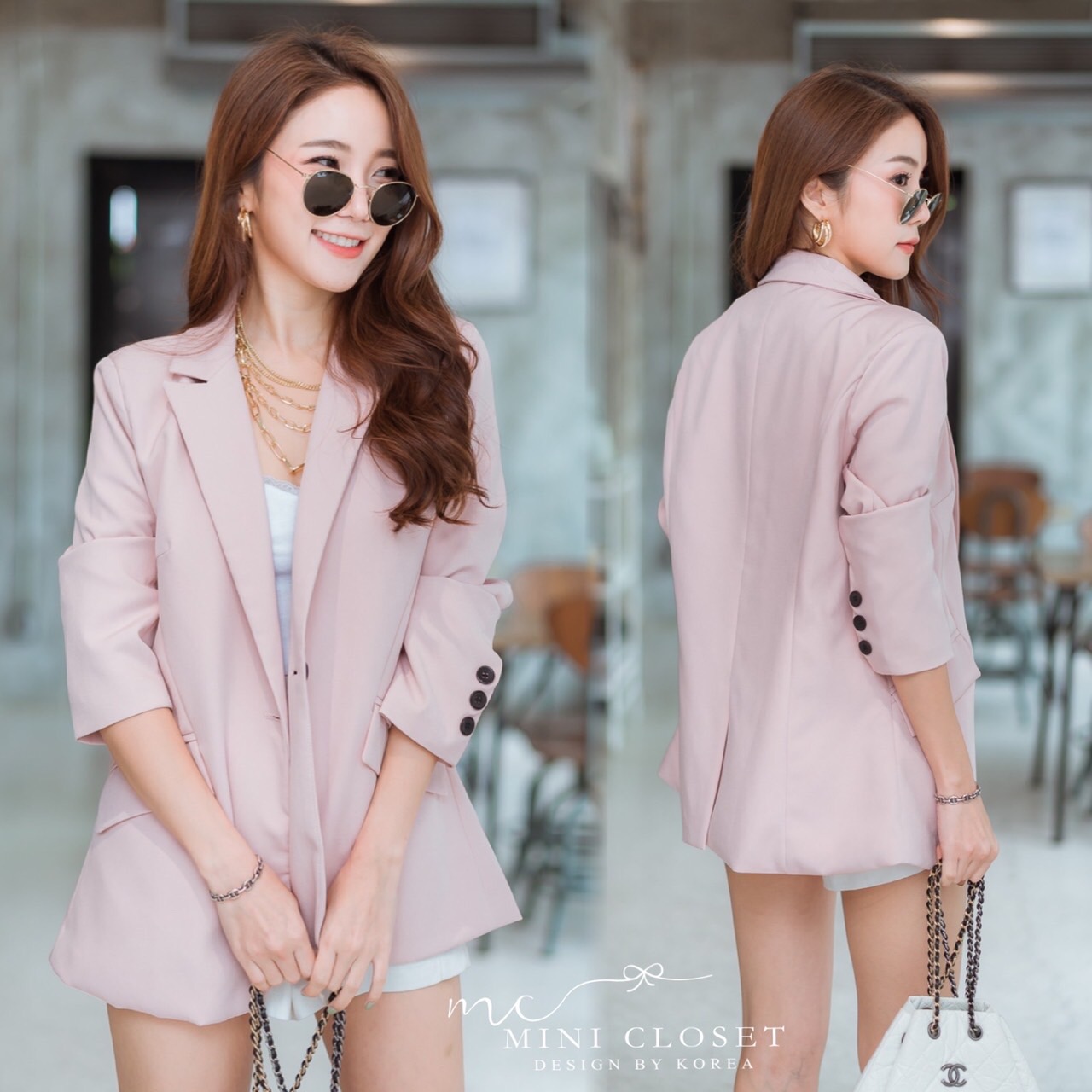 Blazer เบลเซอร์ สูทแฟชั่น สูททำงานผู้หญิง