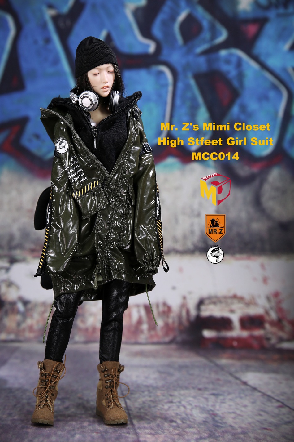 MCCToys x Mr Z’s MCC014 Mini Closet - High Street Girl Suits