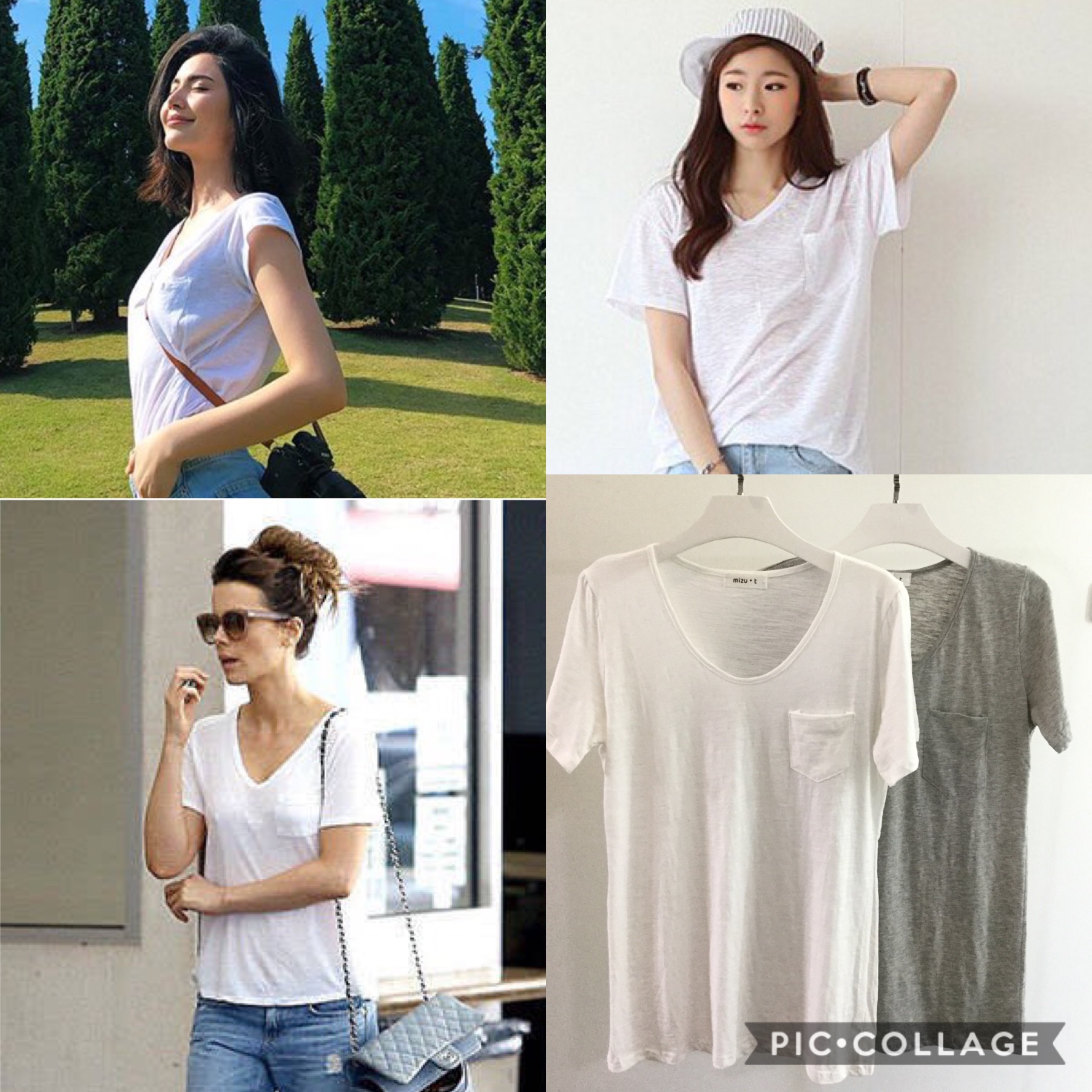 เสื้อยืดคอวี แบบคุณใหม่ ดาวิกา ผ้าสลาพเนื้อดี มีลายในตัว ผ้าไม่หนาและไม่บางจนเกินไป