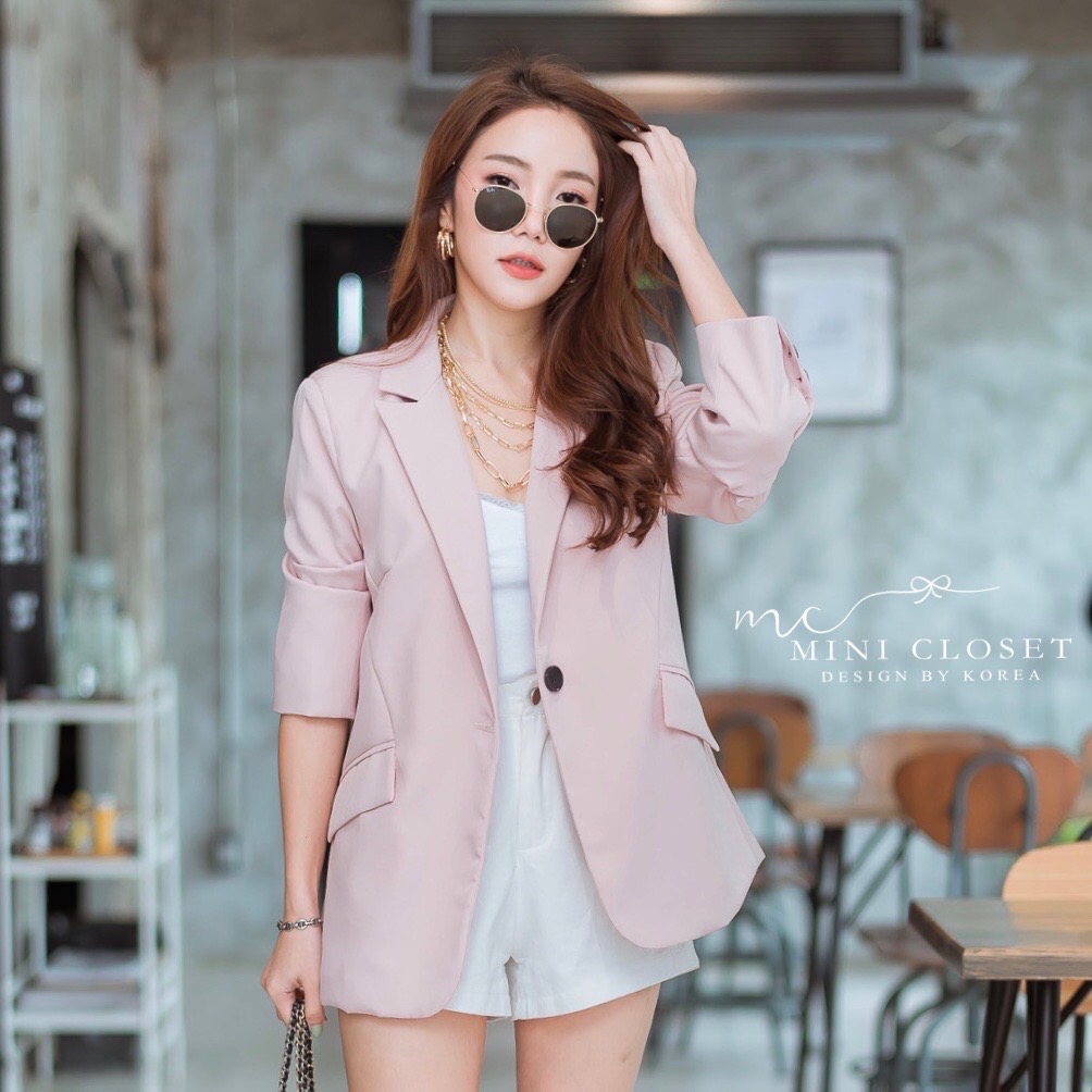 Blazer เบลเซอร์ สูทแฟชั่น สูททำงานผู้หญิง