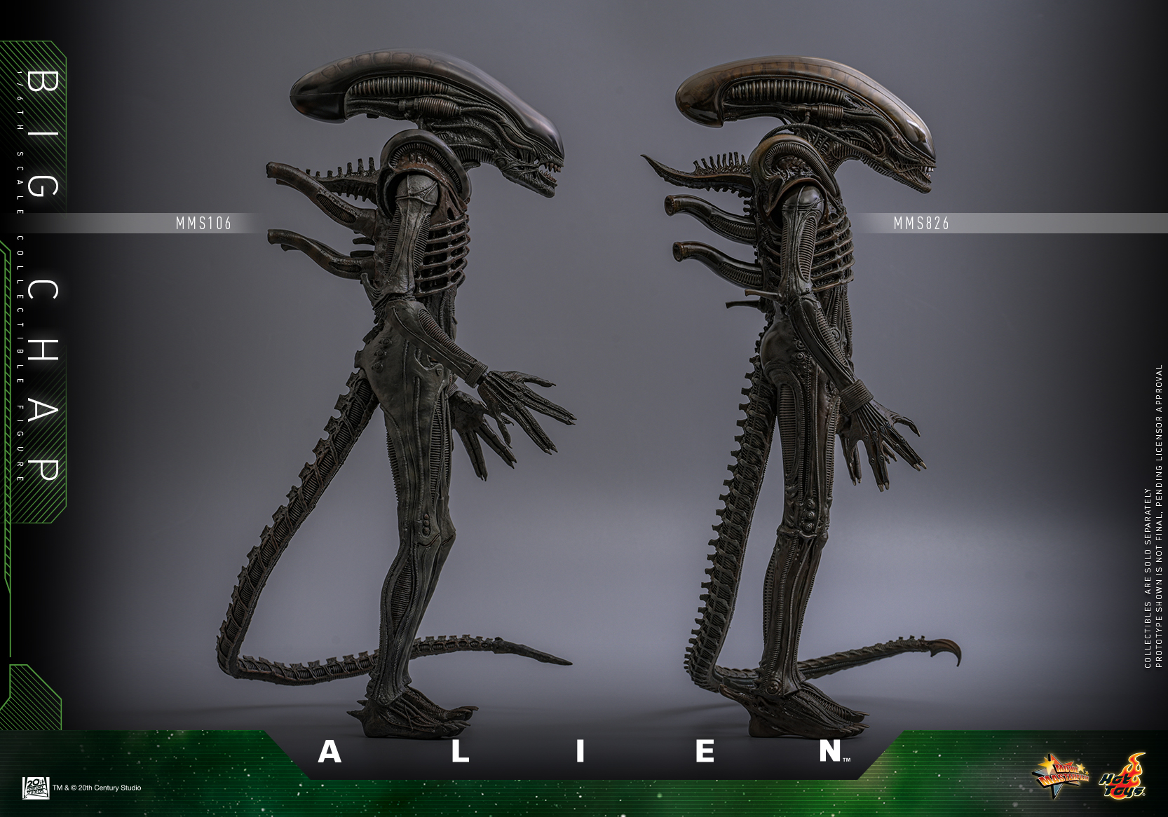 Hot Toys MMS826 Alien - Big Chap