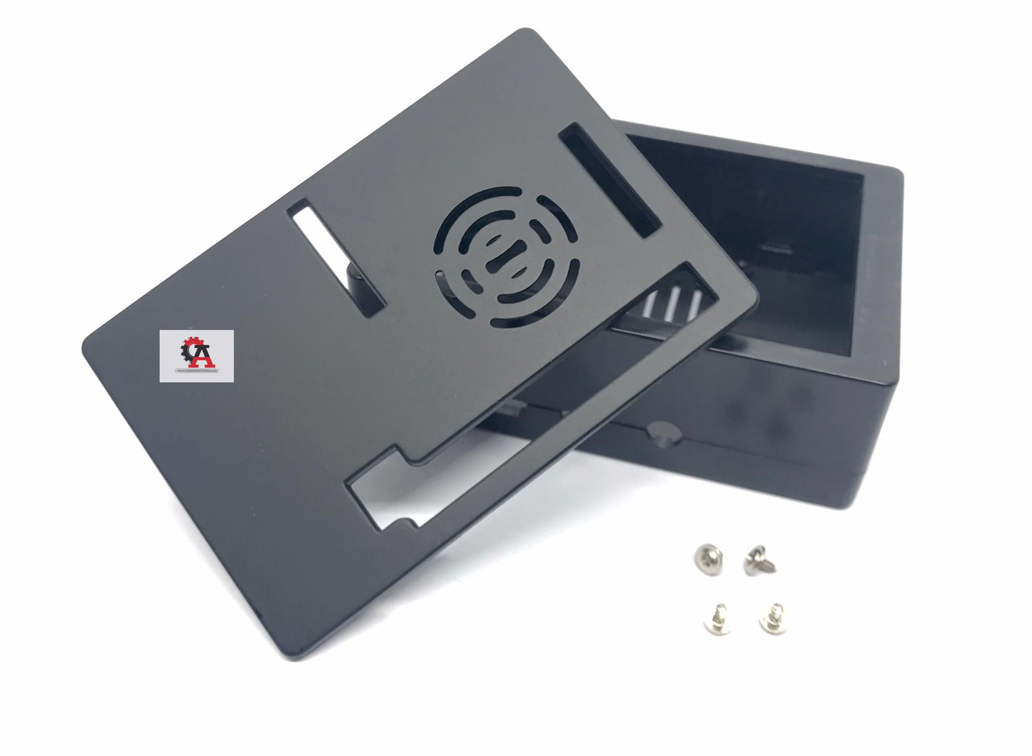 Raspberry pi 4 case (สีดำ)