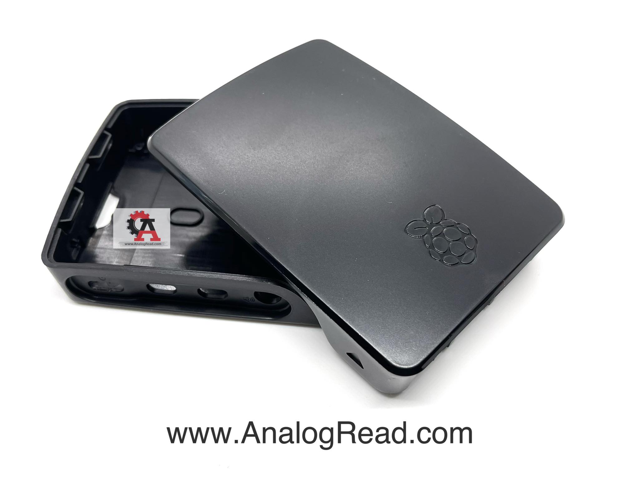 Raspberry Pi 4 Case (Black) เคสพลาสติกสำหรับราสเบอรี่พาย 4 สีดำ