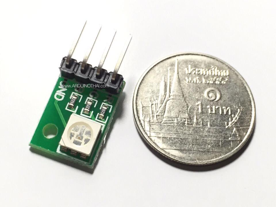 RGB 3 colors LEDs module (SMD) โมดูล LED สีแดง น้ำเงิน เขียว สต็อกไทยส่งไว