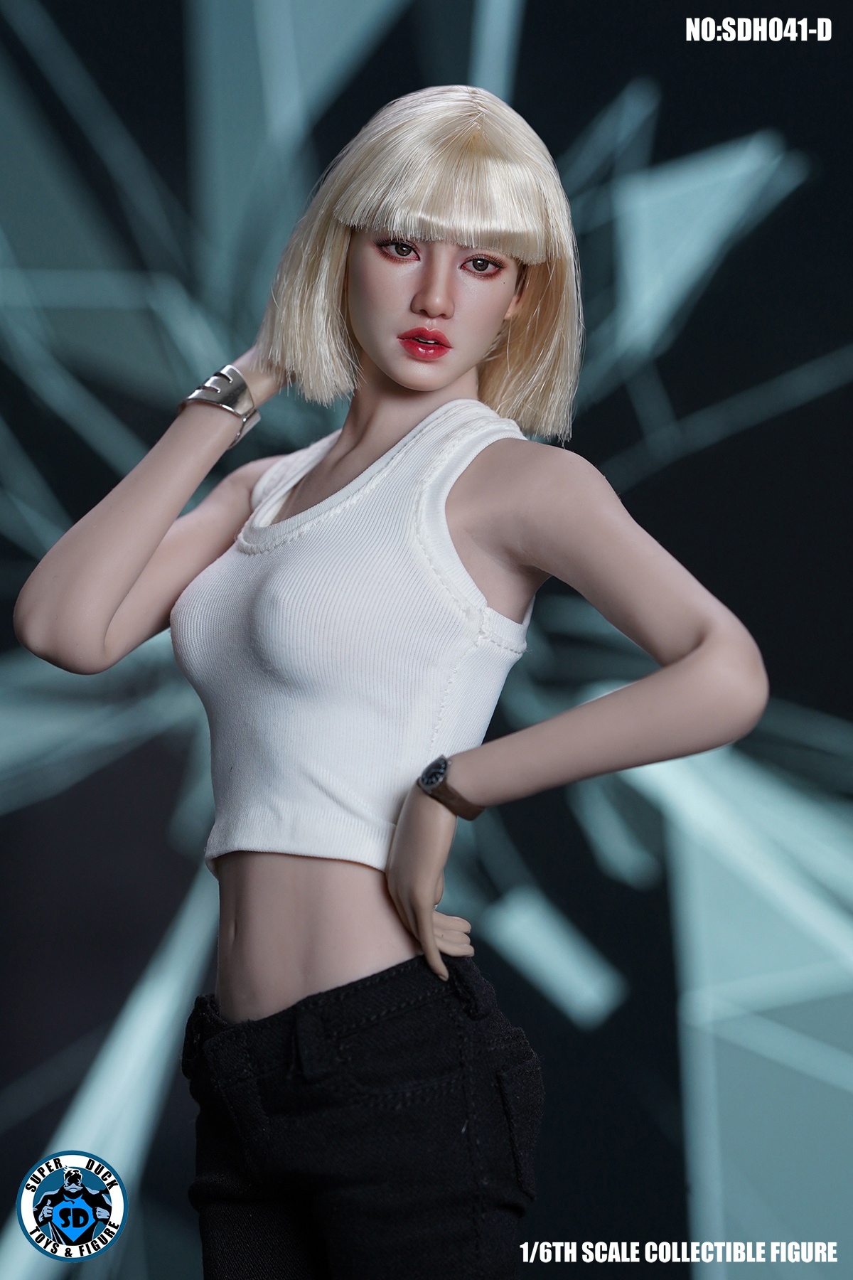 SUPER DUCK SDH041 1/6 Korean Group Actress Headsculpt